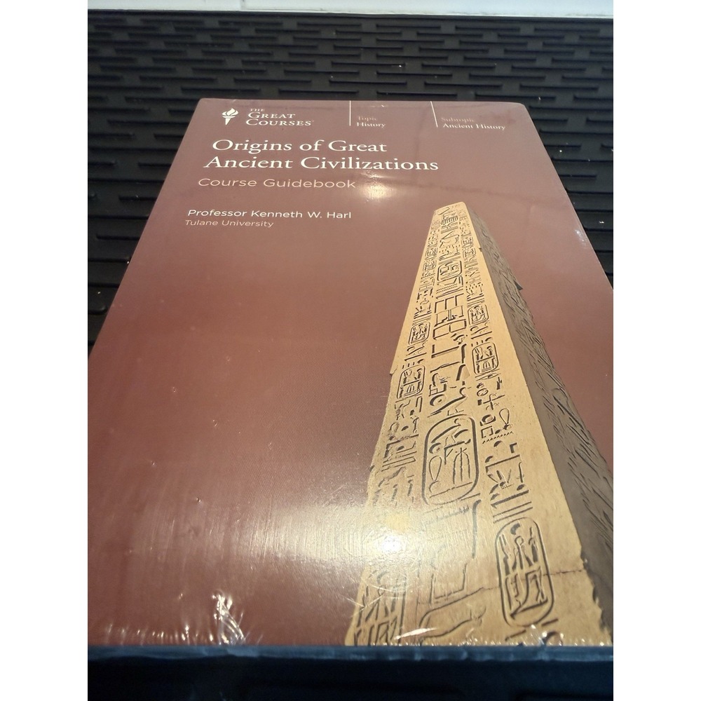 Great Courses Origins Of Great Ancient Civilizations DVD w/ Course Guidebook New
